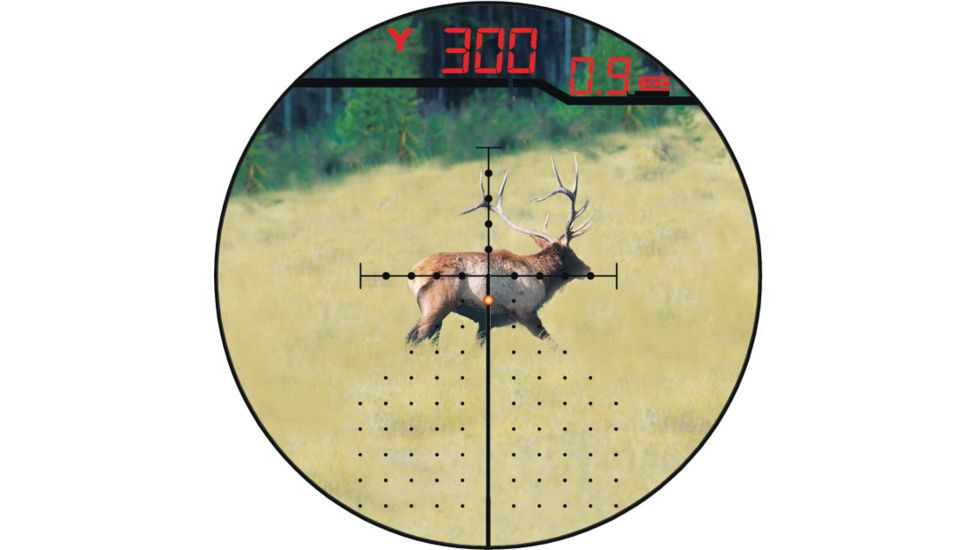 Burris Eliminator III LaserScope 4-16x50 mm Rifle Scope, 1 in Tube, Second Focal Plane, Black, Matte, Redx96 Reticle, MOA Adjustment, 200116
