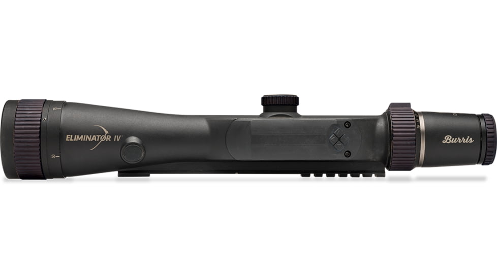 Burris Eliminator IV LaserScope Rifle Scope, 4-16x50mm, Direct Mount, Second Focal Plane, Redx96 Reticle, Black, 200133