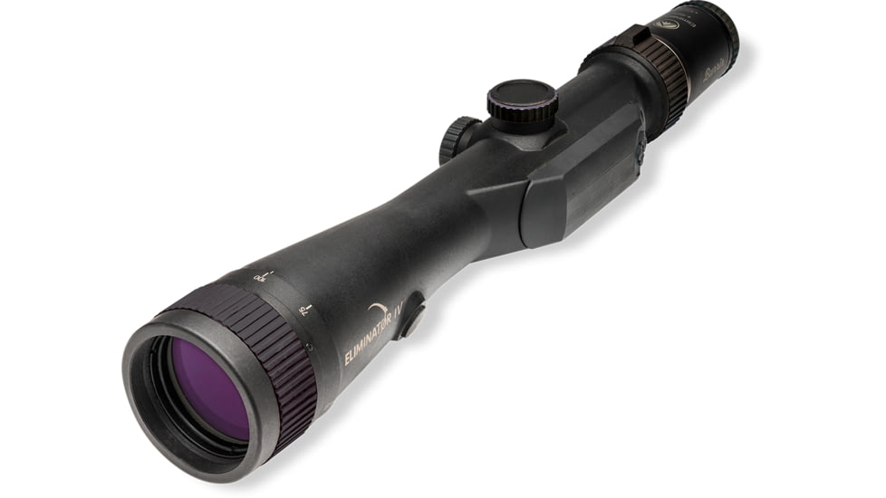 Burris Eliminator IV LaserScope Rifle Scope, 4-16x50mm, Direct Mount, Second Focal Plane, Redx96 Reticle, Black, 200133