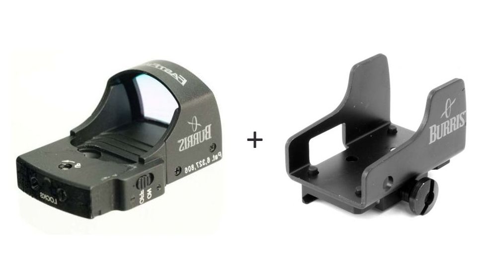 Burris 300232 FastFire II with Picatinny Mount - 4 MOA Dot, w/ Burris FastFire Mounting Plate, 410330