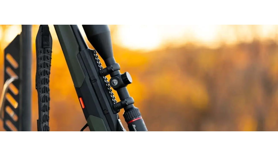 Burris Fullfield 4-16x50mm 1in Tube PA AC Plex Rifle Scope, Black, 201553