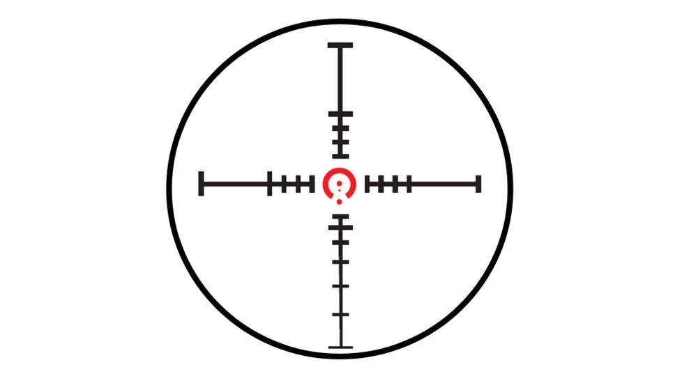 XTR Ballistic Illuminated 7.62 Reticle