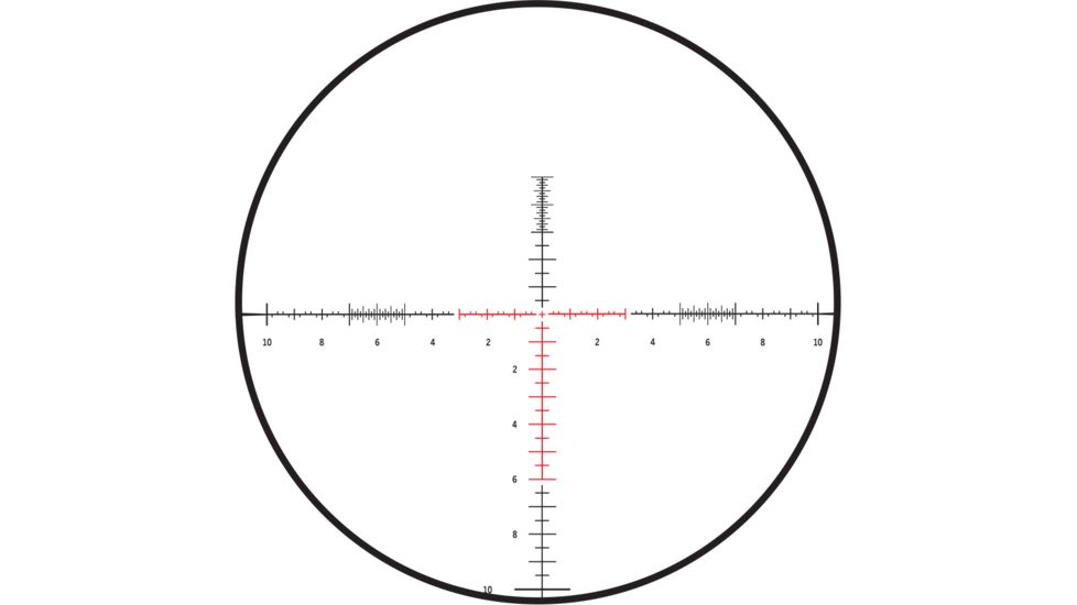 DEMO, Burris Xtreme Tactical 4-20x50 mm Rifle Scope, 34 mm Tube, First Focal Plane, Black, Matte, Red SCR Mil Reticle, Mil Rad Adjustment, 201042-DEMO