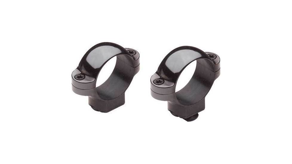 Burris Standard 1in Steel Dovetail Rifle Scope Ring Pair, Medium, Black Gloss 420051