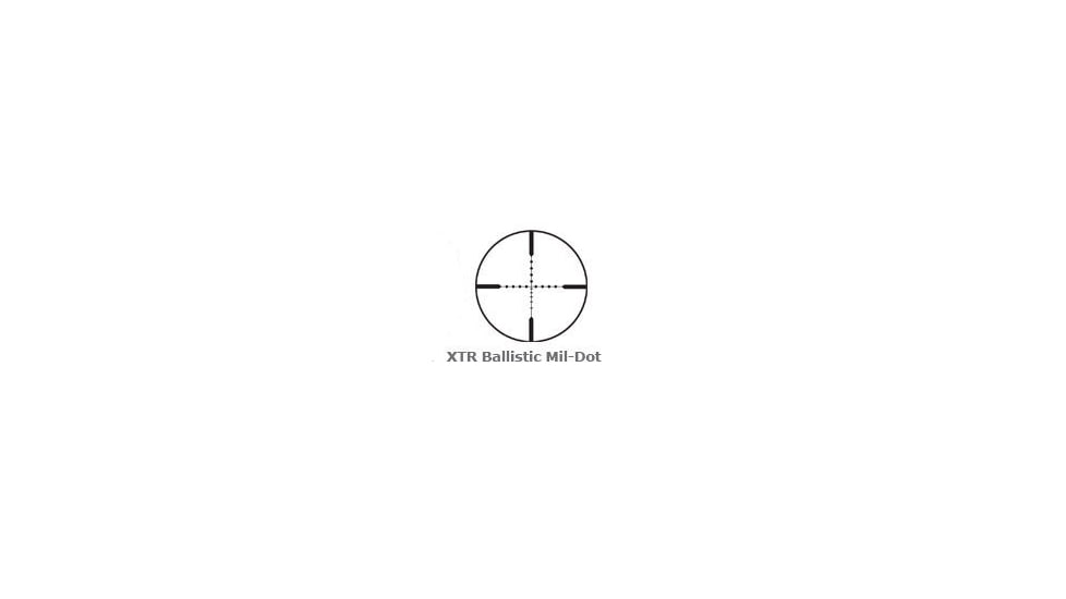 Burris XTR Ballistic Mildot Reticle