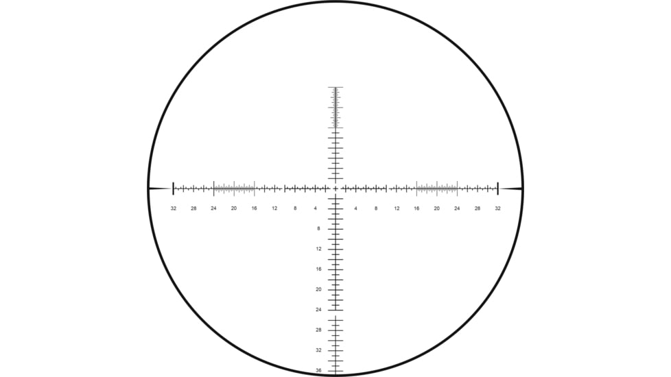 Burris Xtreme Tactical XTR III 5.5-30x56 mm Rifle Scope, 34 mm Tube, First Focal Plane, Black, Matte, Illuminated SCR MOA Reticle, Moa Adjustment, Black, 201213