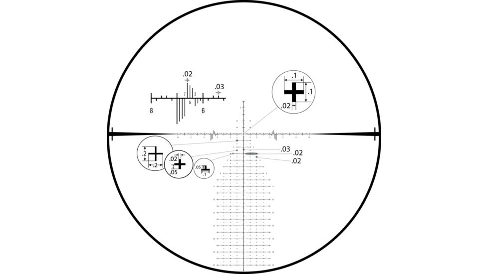 Burris Xtreme TacticalxTR III 5.5-30x56 mm Rifle Scope, 34 mm Tube, First Focal Plane, Black, Matte, Non-Illuminated SCR 2 MIL Reticle, Mil Rad Adjustment, 201212