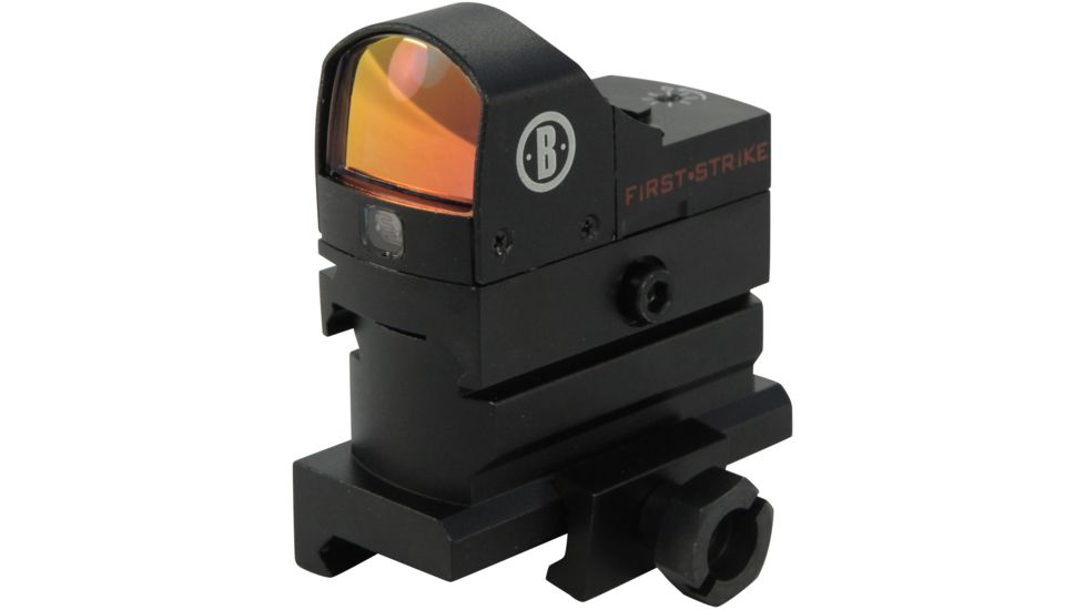 Bushnell AR Optics First Strike, 5 MOA Reflex Red Dot Sight w/ Hi-Rise Mount, Box AR730005