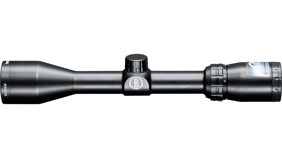 Bushnell Banner 3-9x40 Multicoated Rifle Scope, Matte Black w/Multi-X Reticle - 613948