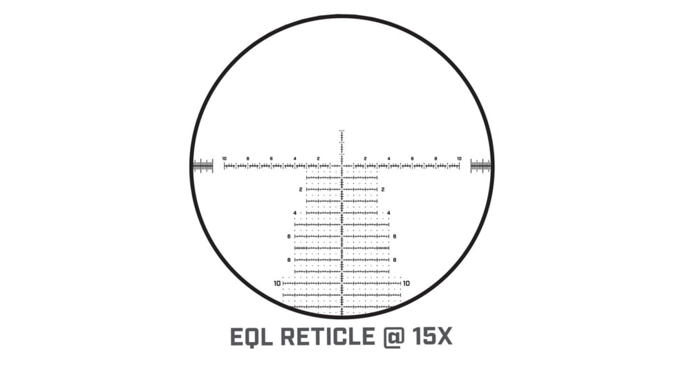Bushnell DMR3 3.5-21x50mm Riflescopes, 34 mm Tube, First Focal Plane, EQL Reticle, Black, ETDMR3EQL