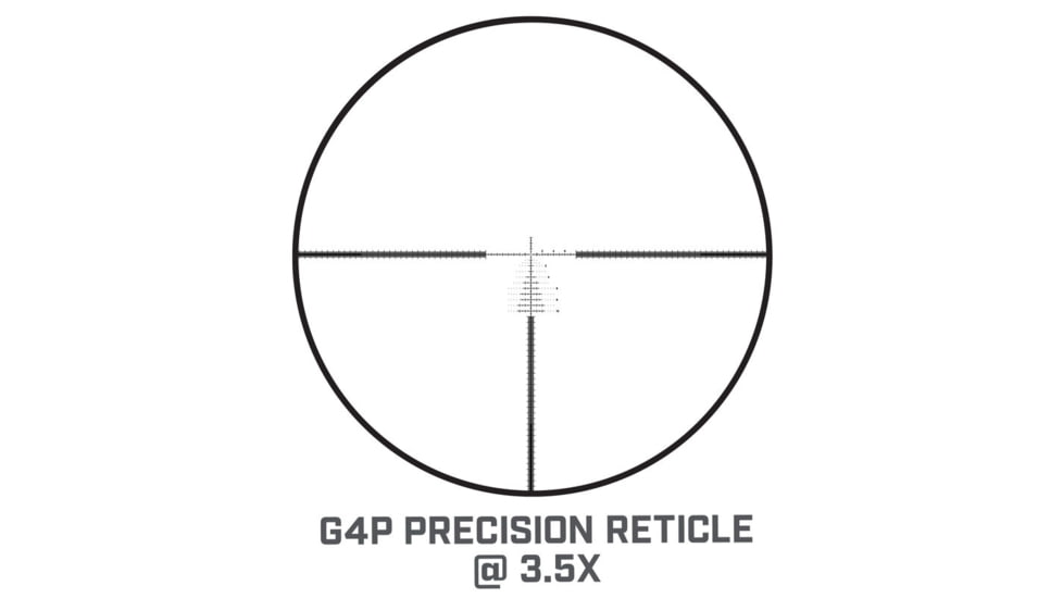 Bushnell DMR3 3.5-21x50mm Riflescopes, 34 mm Tube, First Focal Plane, G4P Reticle, Black, ETDMR3G4