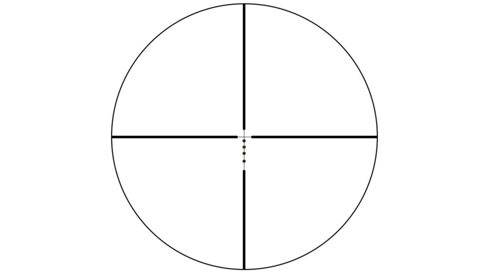 Bushnell AR Optics Rifle Scope, 4.5-18x40mm, 40 mm Tube, Second Focal Plane, BDC Reticle, Matte Black, AR945184B