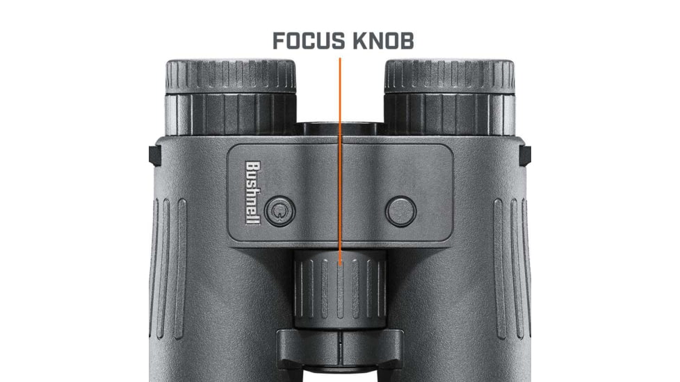 Bushnell Fusion X 10X42 Rangefinding Binoculars, BK-7, Center Focus System, Roof Prism, Black, FX1042AD