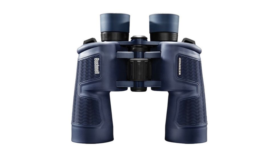 Bushnell H2O 7x50mm Porro Prism Binoculars w/Twist-Up Eyecups, Black, Clam Pack, 157050C