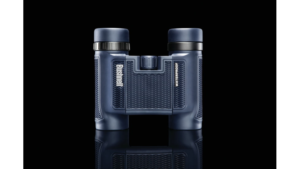 Bushnell H2O 8x25mm Roof WP/FP Binocular, Twist Up Eyecups, Box 6L, Dark Blue, 138005R