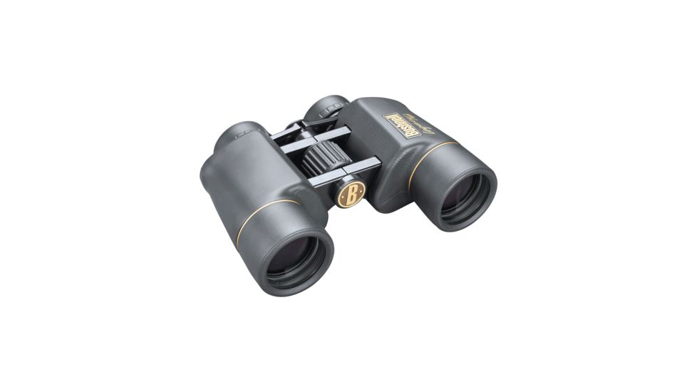 Bushnell Legacy WP 8x42 Porro Prism BaK-4 Binoculars, Matte Black, 120842