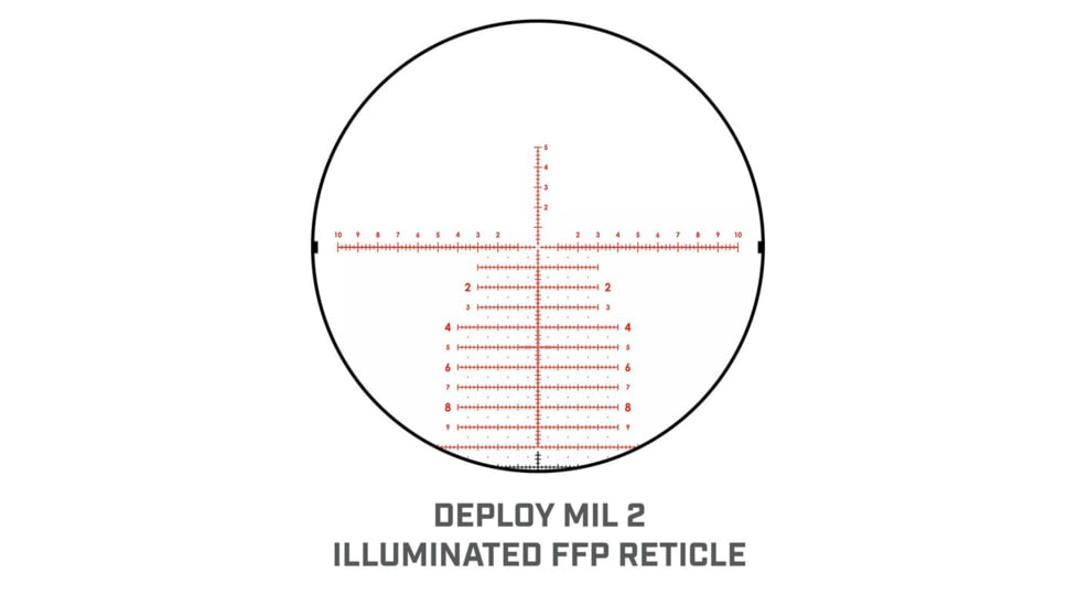 Bushnell Match PRO ED 3-18x50mm Rifle Scope, 34mm Tube, First Focal Plane, MRAD, Black, Small, MP31850DMI