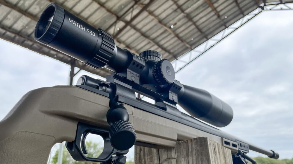 Bushnell Match Pro ED 5-30x56mm Rifle Scope, 34mm Tube, First Focal Plane, MOA, DM2 Reticle, Black, small, MP53056AMI