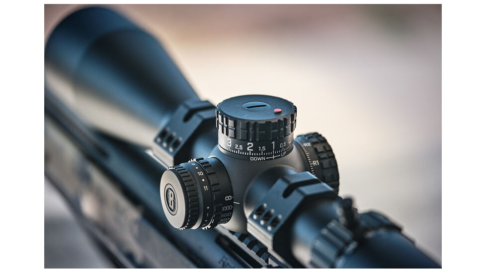 Bushnell Match Pro ED 5-30x56mm Rifle Scope, 34mm Tube, First Focal Plane, MRAD, DM2 Reticle, Black, small, MP53056DMI