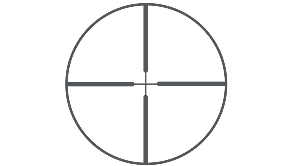 Bushnell Prime 4-12x40 Rifle Scope, Black, Multi-X Reticle, SFP, RP4124BS3