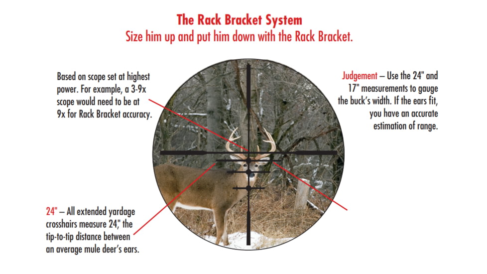 Bushnell R3 4-12X40mm Doa Qbr Riflescope, Black, Small, R3-41240S11