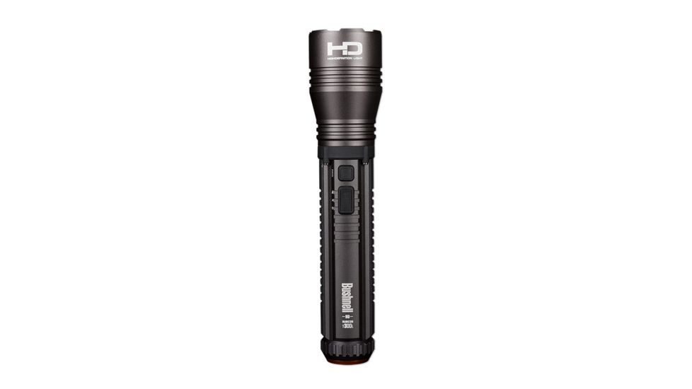 Bushnell Rubicon T300L-HD 4AA Flashlight, 330 Lumens, Black 10T300HD