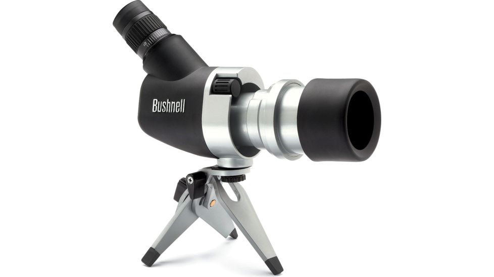 Bushnell Spacemaster 15-45,25 x 50 Collapsible Angled Spotting Scope 787345 open