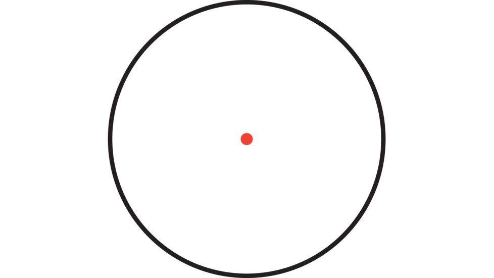 Bushnell Tac Optics Big D 1x38mm Red Dot Sight, 3 MOA Dot Reticle, Box 5L, BT71X37