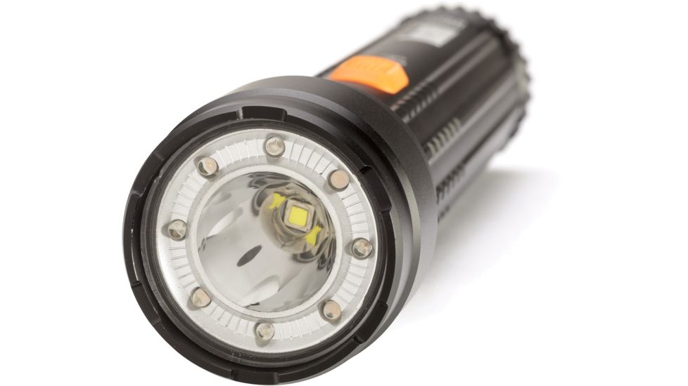 Bushnell TRKR 600 Lumen MC Flashlight, Black/Orange, 50012