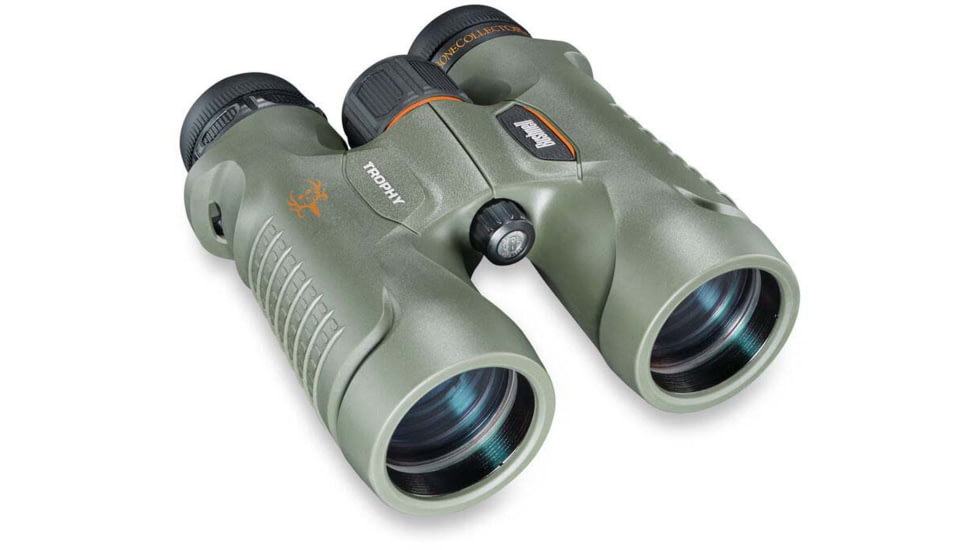 Bushnell Trophy 10x42mm Roof Prism Binoculars, Matte, Bone Collector, 334210