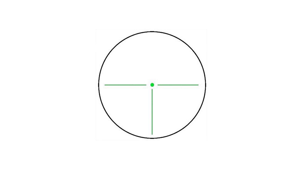 Bushnell Trophy 1x32 Rifle Scope Reticle Green