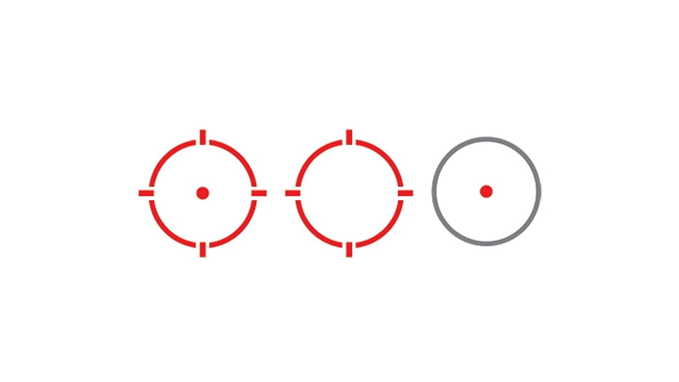 C&amp;H Precision Weapons Duty Optic Sights, Red Multi Reticle, RD-DUTY-RD-MR