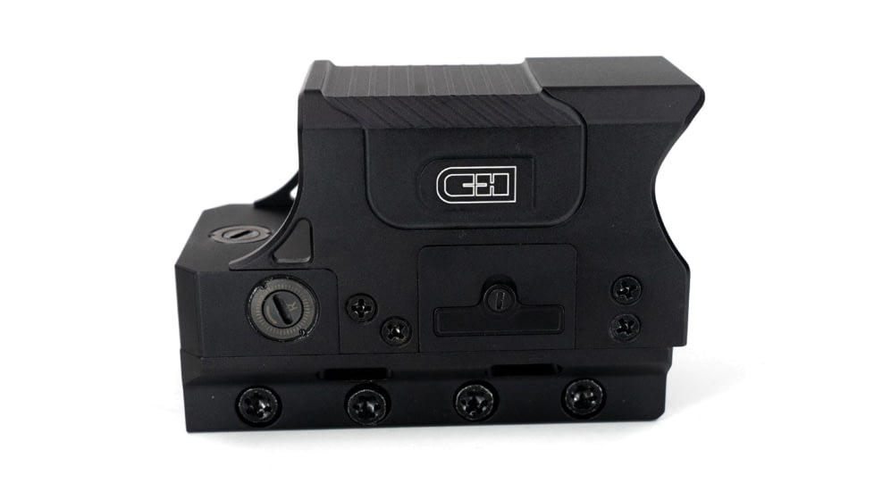 C&amp;H Precision Weapons ERD-1 1x 27.5x36mm Red Dot Sight, Multi-Reticle, Black, RD-ERD-1-MR
