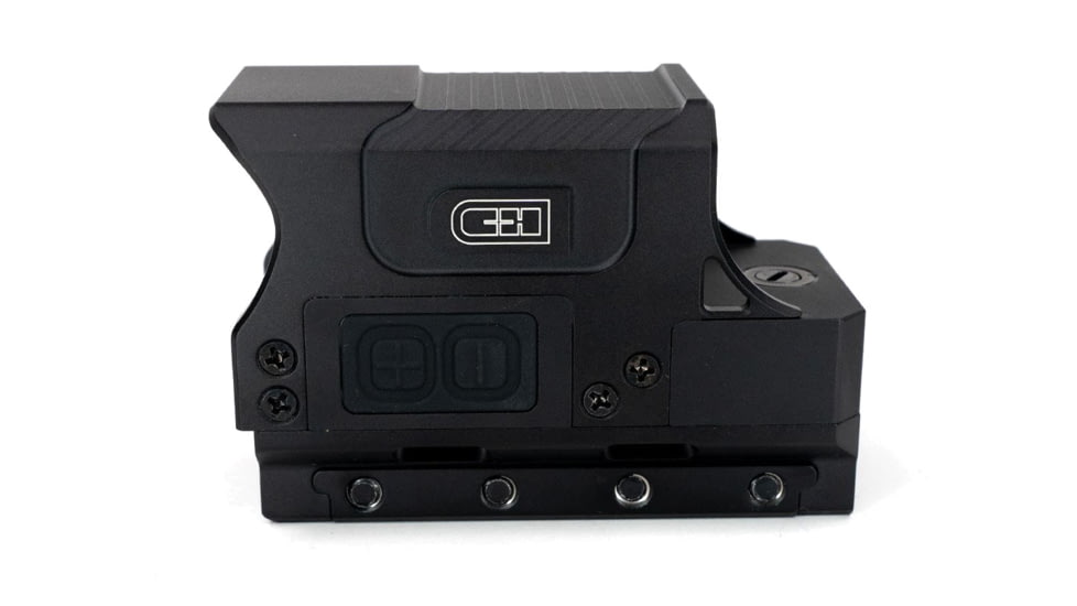C&amp;H Precision Weapons ERD-1 1x 27.5x36mm Red Dot Sight, Multi-Reticle, Black, RD-ERD-1-MR