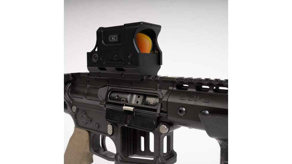 C&amp;H Precision Weapons ERD-1 1x 27.5x36mm Red Dot Sight, Multi-Reticle, Black, RD-ERD-1-MR
