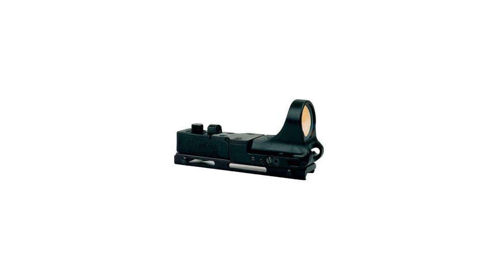 C-MORE Railway Red Dot Sight w/Click Switch, Black, 6 MOA CRWB-6