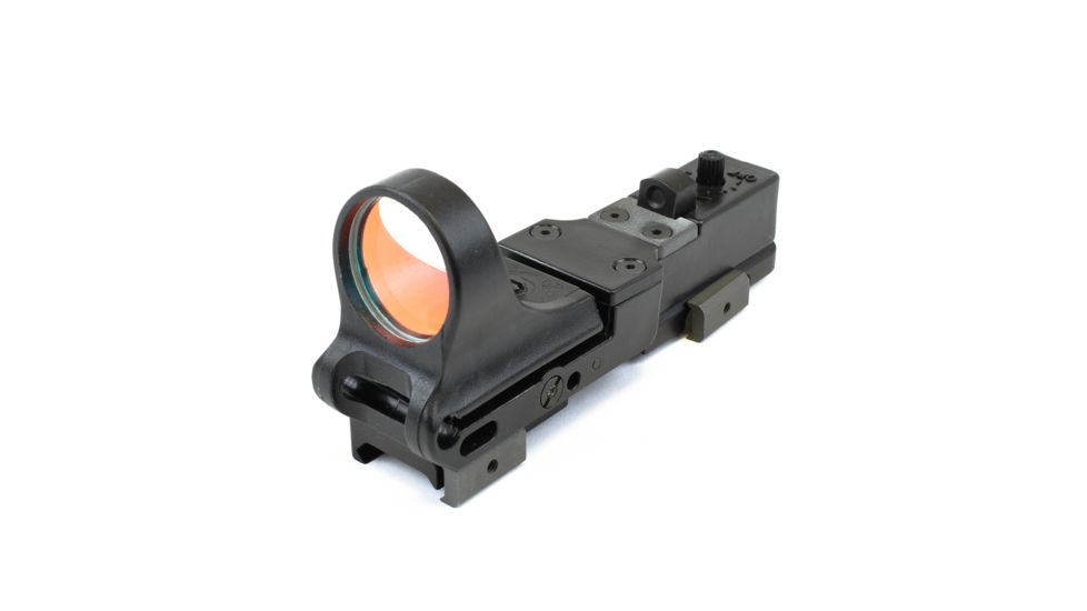 C-MORE Railway Red Dot Sight w/Standard Switch, Black, 2 MOA RWB-2