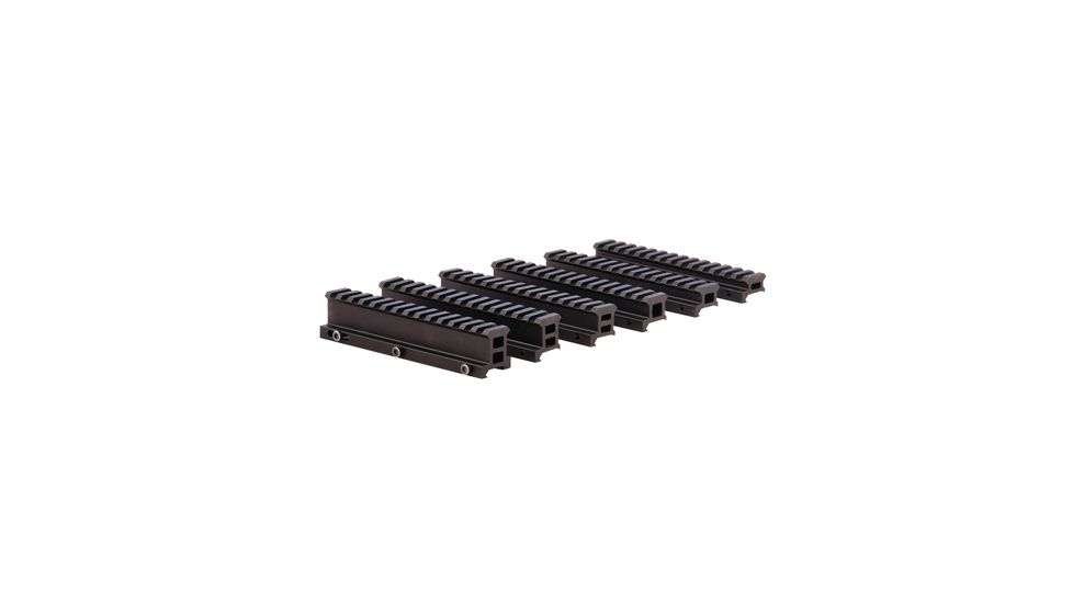 Wheeler Fine Gunsmith Equipment Pic Rail Riser, .7 Inch, Black, 156505