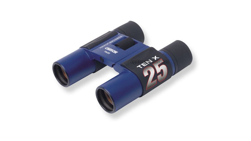 Carson 10x25mm Checkered Flag Binoculars CF-025