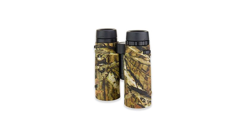 Carson 3D 10x42 Full Size Waterproof Birding Binoculars w/ ED Glass,Mossy Oak TD-042EDMO