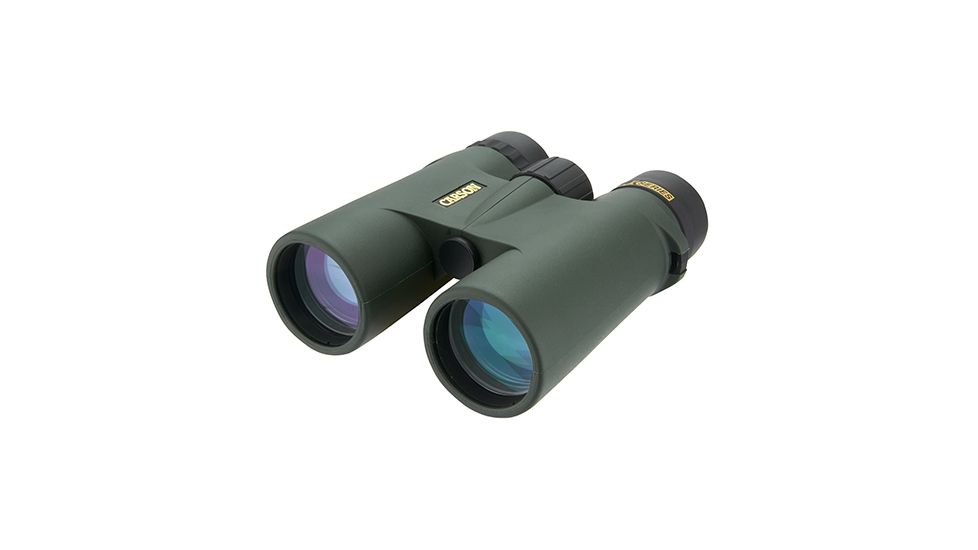 Carson 10x42 Roof BaK-4 Prism Waterproof Multicoated Binoculars, Green JK-042