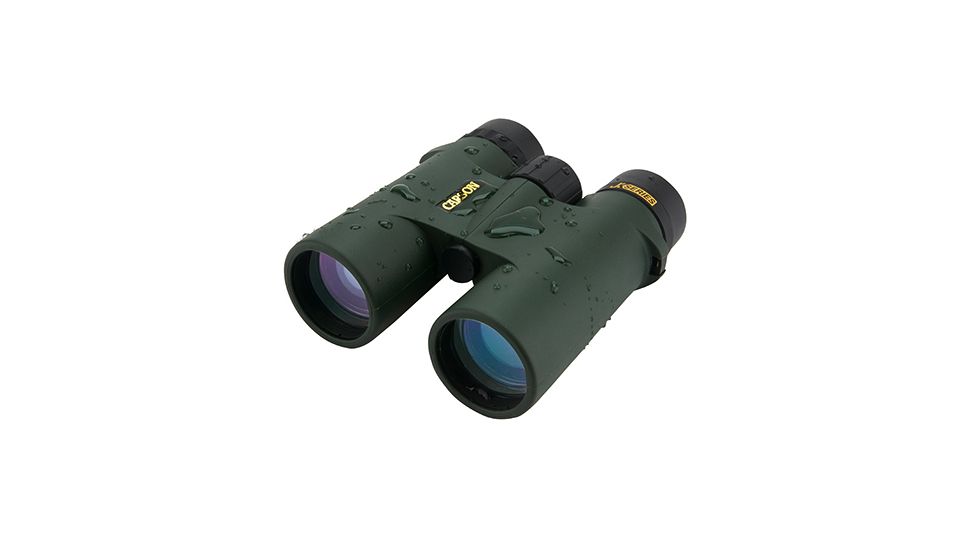 Carson 10x42 Roof BaK-4 Prism Waterproof Multicoated Binoculars, Green JK-042