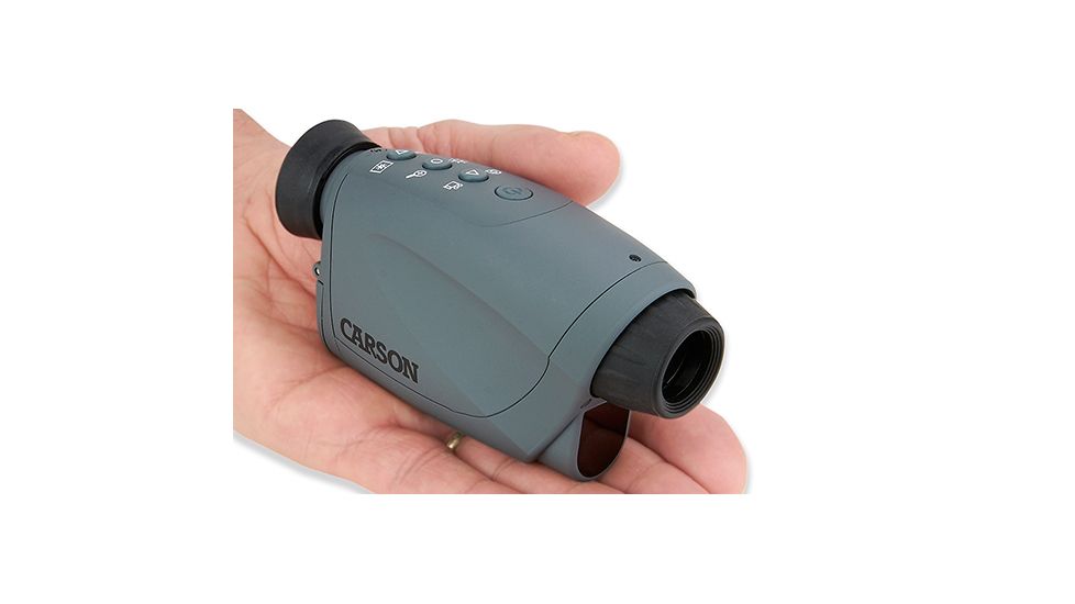 Carson Aura Plus 2x Digital Night Vision Monocular/Camcorder,Black/Grey NV-250