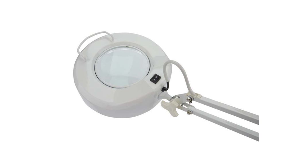 Carson DeskBritePlus Magnifier Loupe w/ LED Light, White CP-70