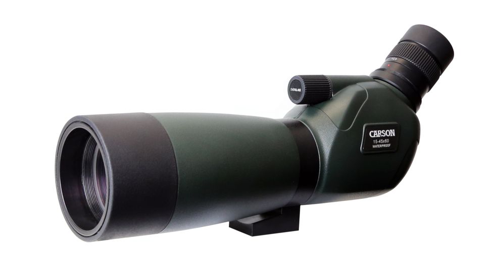 Carson EverGlade 15-45x60mm Spotting Scope, Black/Grey SS-560
