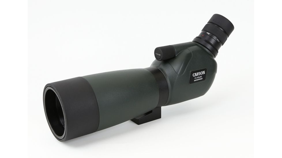 Carson EverGlade 15-45x60mm Spotting Scope, Black/Grey SS-560