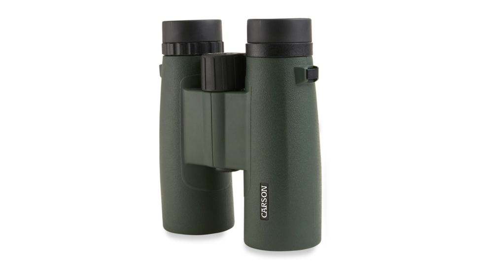 Carson JR Series 10x42mm Roof Prism Binocular, Green jr-042