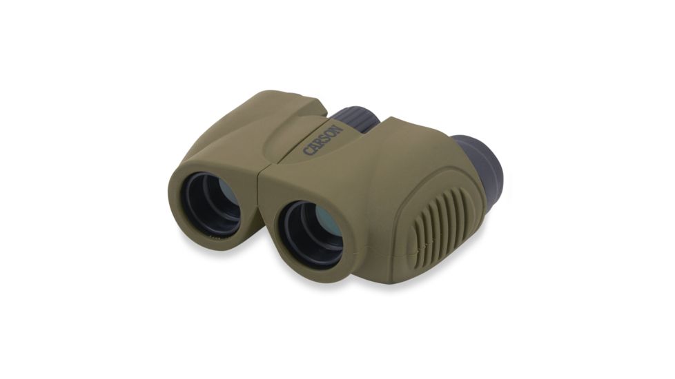 Carson JR Series 8x42mm Roof Prism Binocular, Green, jr-842