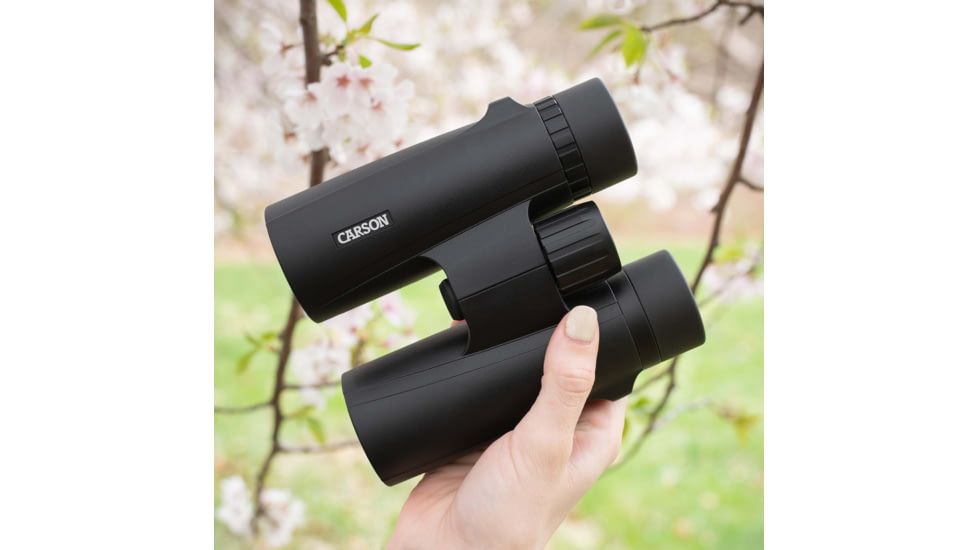 Carson Optical VX Series 10x42mm Porro Prism Binoculars, Black, VX-042