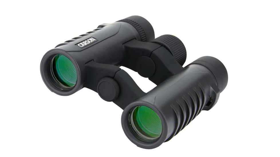 Carson Raven 8x26 Roof BAK-4 Prism Compact Waterproof Binoculars, Matte - RV-826